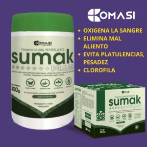 Sumak Plus Comasi – Elimina el Mal Aliento – Cuida tus Pulmones.